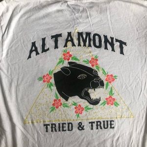 Altamont White Logo T-Shirt